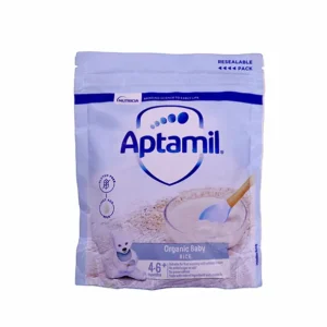 Aptamil Organic Baby Rice Cereal (4-6+M) – 100g