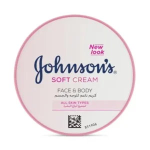 Johnsons Soft Cream for Face & Body – 200ml