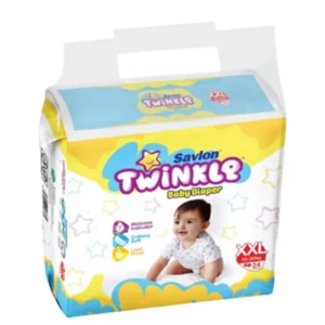 Savlon Twinkle Baby Belt Diaper (15-30Kg) – XXL 24pcs