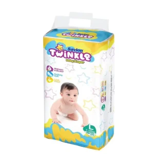 Savlon Twinkle Baby Belt Diaper (7-18Kg) – L 36pcs