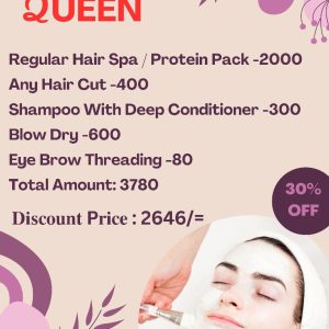 Red Queen Beauty parlour Discount Voucher 10% OFF