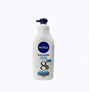 Nivea Extra Bright Double Moisture 8 Super Food Body Lotion – 550ml