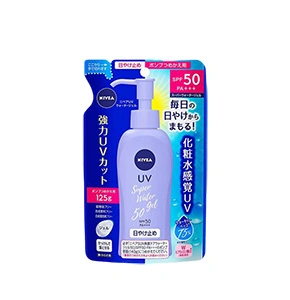 Nivea UV Super Water Gel SPF50 PA+++ Pump Refill – 125g