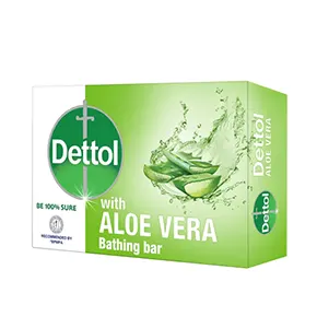 Dettol Aloe Vera Bathing Bar Soap – 125g