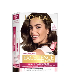 LOreal Paris Excellence Creme Hair Color No.5 Light Brown