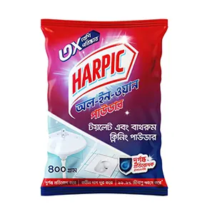Harpic All in One Toilet & Bathroom Cleaning Powder – 400g
