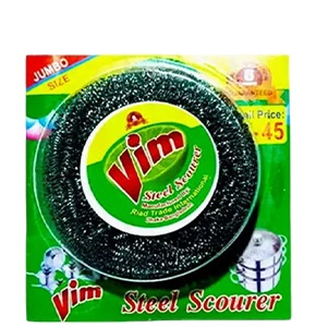 Vim Jumbo Size Steel Scourer – (2 Pkt Bundle)